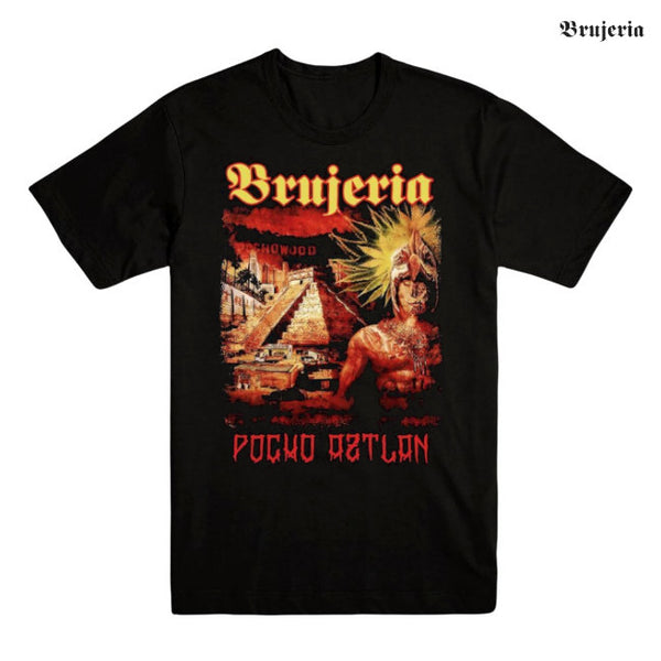 【お取り寄せ】Brujeria / ブルヘリア - PONCO AZTLAN Tシャツ (ブラック)
