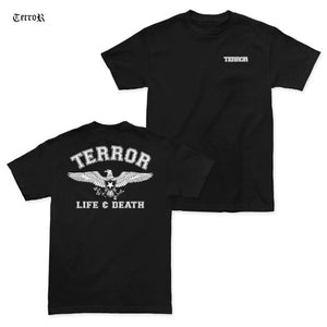 【お取り寄せ】Terror / テラー - LIFE AND DEATH Tシャツ(ブラック)