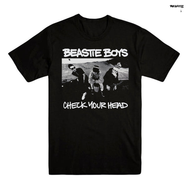 【お取り寄せ】Beastie Boys /ビースティー・ボーイズ - CHECK YOUR HEAD Tシャツ (ブラック)