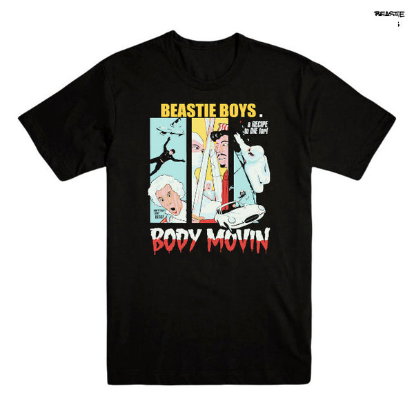 【お取り寄せ】Beastie Boys /ビースティー・ボーイズ - BODY MOVIN Tシャツ (ブラック)