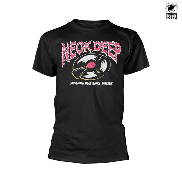 【お取り寄せ】Neck Deep /ネックディープ - MAKING HITS Tシャツ(ブラック)