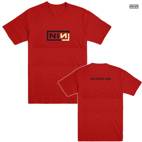 【お取り寄せ】Nine Inch Nails / ナイン・インチ・ネイルズ - CORNER BOX Tシャツ(レッド)
