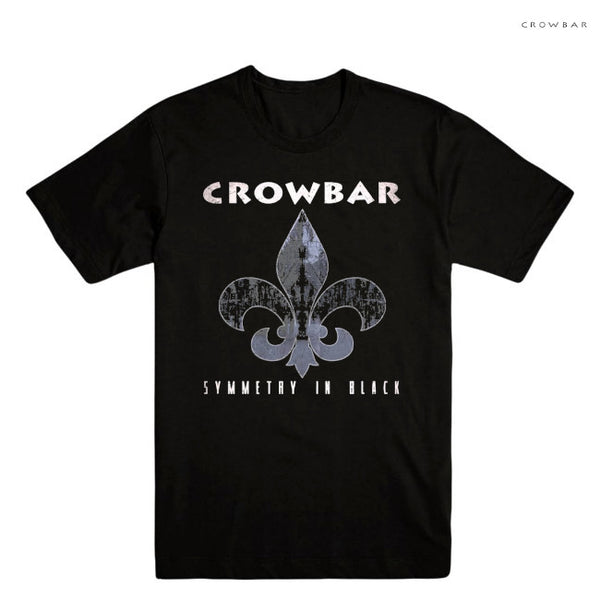【お取り寄せ】Crowbar / クロウバー - SYMMETRY IN BLACK Tシャツ (ブラック)