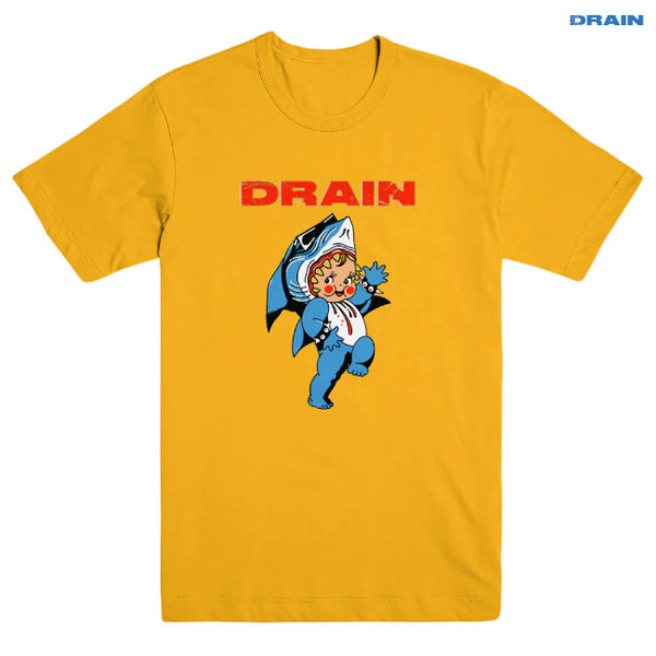 【お取り寄せ】Drain / ドレーン - Sharkbaby Tシャツ (イエロー)
