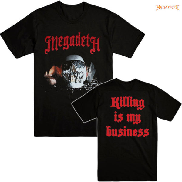 【お取り寄せ】Megadeth / メガデス - KILLING IS MY BUSINESS'85 Tシャツ (ブラック)