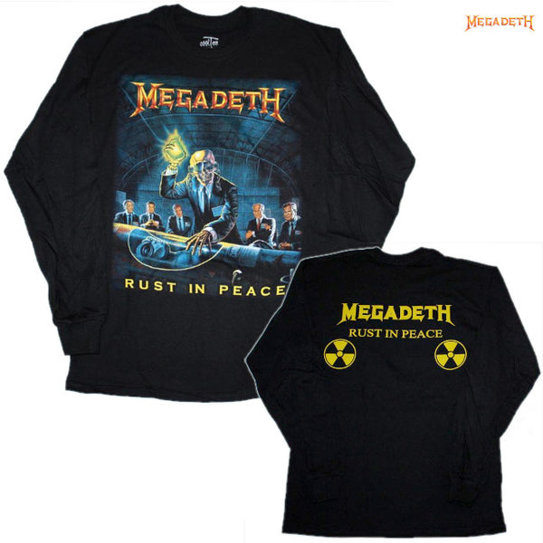 【お取り寄せ】Megadeth / メガデス - RUST IN PEACE ロングスリーブシャツ (ブラック)