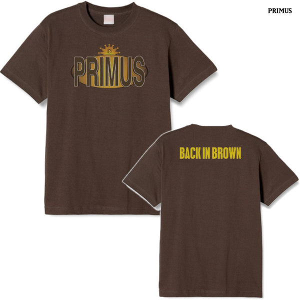 【お取り寄せ】Primus / プライマス - THE BROWN Tシャツ (ブラウン)