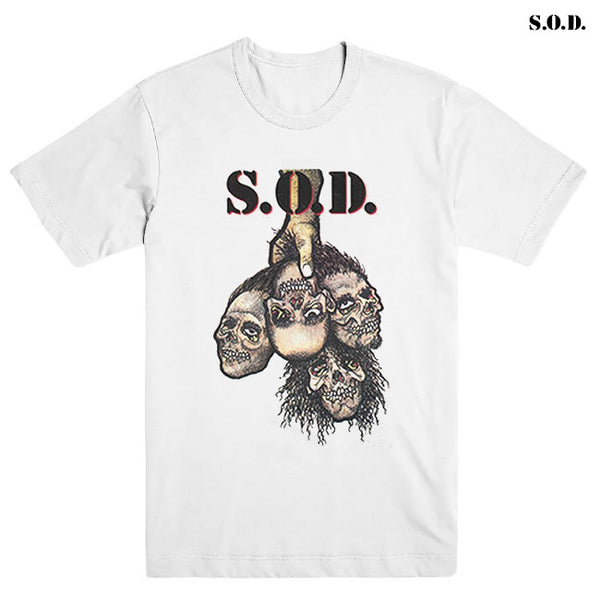 【品切れ】S.O.D. / ストームトゥルーパーズ・オブ・デス - LIVE AT BUDOKAN Tシャツ (ホワイト)