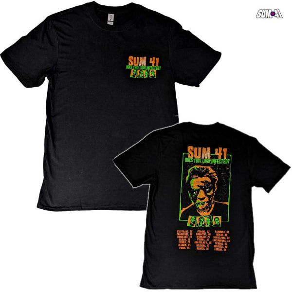 【お取り寄せ】SUM 41 / サム・フォーティーワン - DOES THIS LOOK INFECTED? Tシャツ (ブラック)