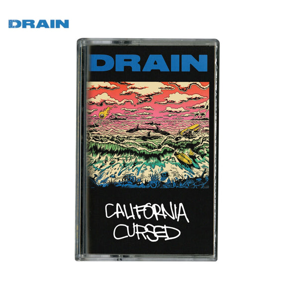 【即出荷可能】Drain / ドレーン - California Cursed カセットテープ