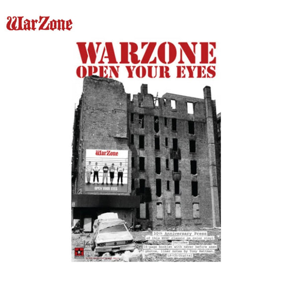 【即納】【折り畳み発送】WARZONE / ウォー・ゾーン - OPEN YOUR EYES ポスター
