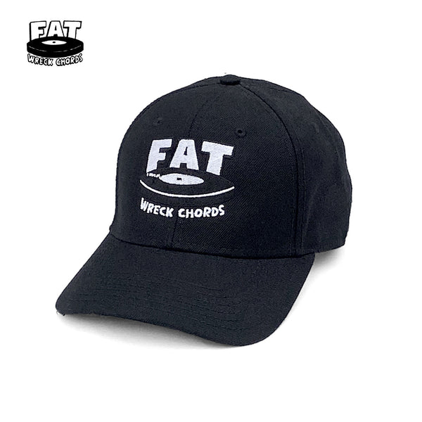 【品切れ】FAT Wreck Chords / ファット・レック・コーズ - Logo スナップバック・キャップ(ブラック)