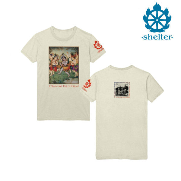 【お取り寄せ】Shelter /シェルター - Attaining The Supreme Tシャツ（ナチュラル）