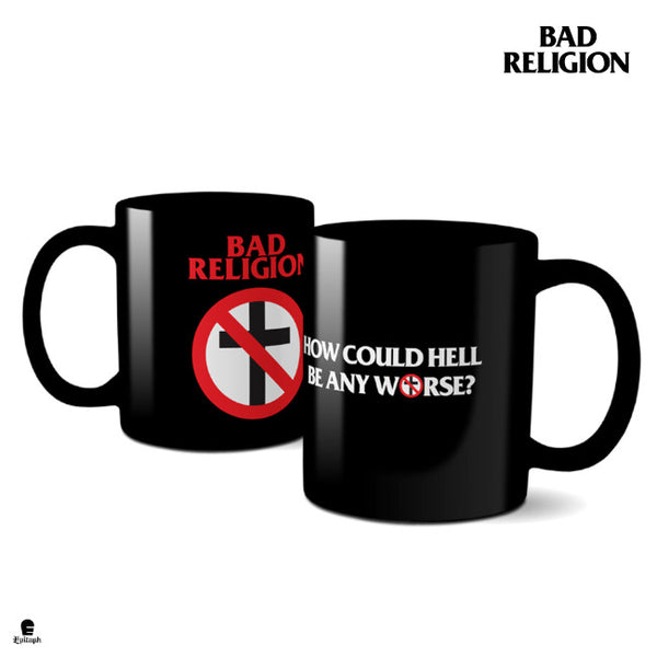 【お取り寄せ】Bad Religion / バッド・レリジョン - Crossbuster マグカップ(ブラック)