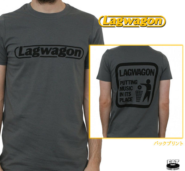 【お取り寄せ】Lagwagon / ラグワゴン - Putting Music Tシャツ(グレー)