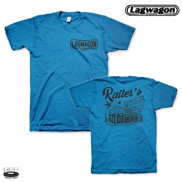 【お取り寄せ】Lagwagon / ラグワゴン - Railer 89 Tシャツ (ブルー)