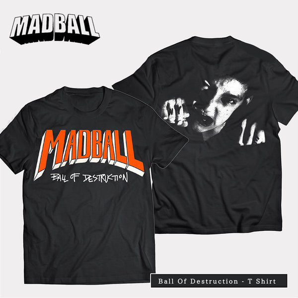 【お取り寄せ】Madball / マッドボール - Ball Of Destruction Tシャツ(ブラック)