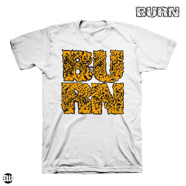 【お取り寄せ】BURN /バーン - SQUARE Tシャツ(ホワイト)