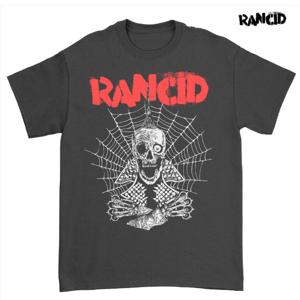 【お取り寄せ】RANCID / ランシッド - Spiderweb Tシャツ (ブラック)