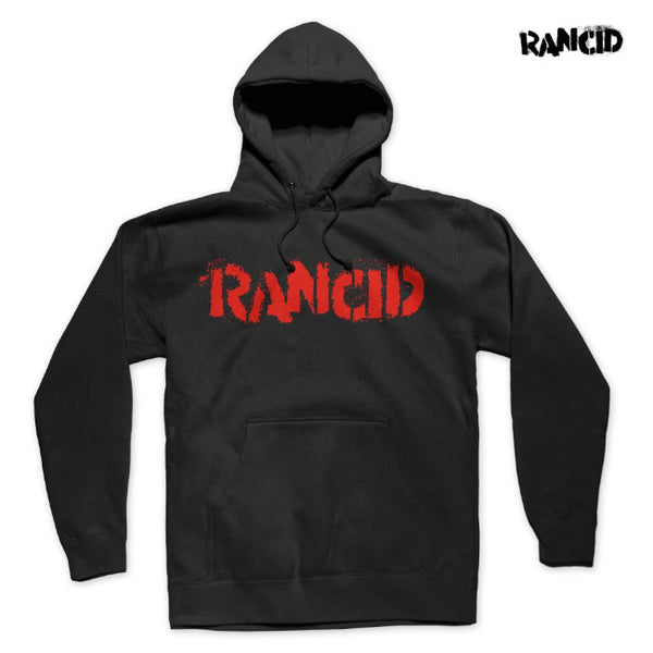 【お取り寄せ】RANCID / ランシッド - Logo プルオーバーパーカー (ブラック)
