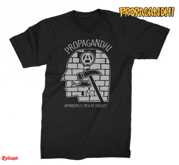 【お取り寄せ】Propagandhi /プロパガンディ - Brickhead Tシャツ (ブラック)