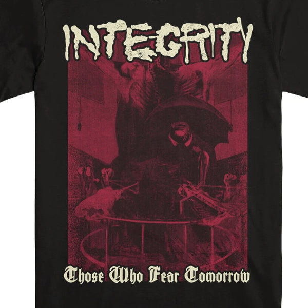【お取り寄せ】INTEGRITY /インテグリティ - FOR THOSE WHO FEAR TOMORROW Tシャツ(ブラック)