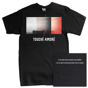 【お取り寄せ】Touche Amore / トゥーシェイ・アモーレ - Actions Speak Louder Tシャツ (ブラック)