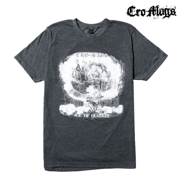 【お取り寄せ】Cro-Mags - AOQ10 Shirt（ヘザー・チャコール）