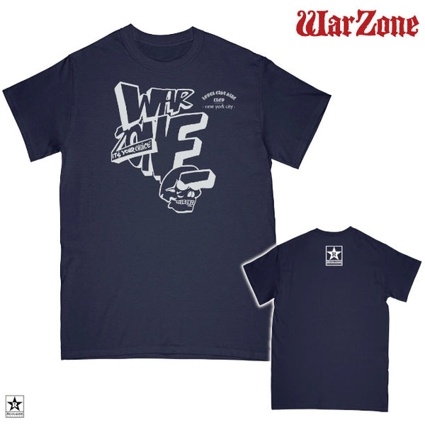 【即納】Warzone / ウォー・ゾーン - IT'S YOUR CHOICE Tシャツ(ネイビー)