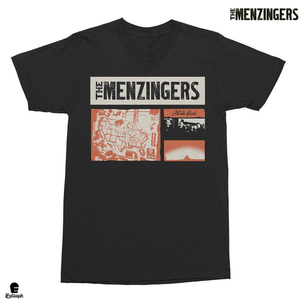【お取り寄せ】The Menzingers/メンジンガーズ - Hello Exile Collage Tシャツ(ブラック)