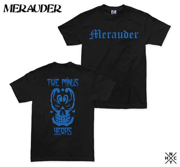 【お取り寄せ】Merauder /メラウダー - THE MINUS YEARS Tシャツ(ブラック)