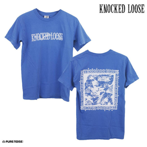 【品切れ】Knocked Loose /ノックド・ルーズ - Mistakes Like Fractures Tシャツ(ブラック)