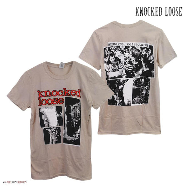 【お取り寄せ】Knocked Loose /ノックド・ルーズ - Live Tシャツ(ナチュラル／タン)