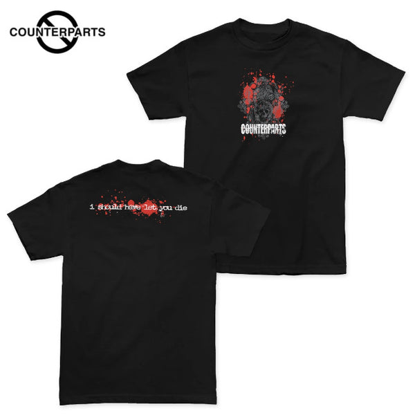 【お取り寄せ】Counterparts / カウンターパーツ - BLOOD Tシャツ(ブラック)