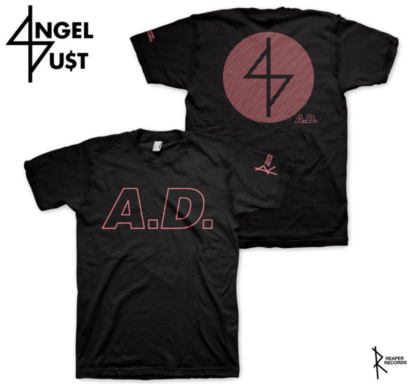 【お取り寄せ】Angel Dust / エンジェル・ダスト - Symbol Ｔシャツ(ブラック)