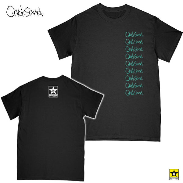 【お取り寄せ】Quicksand / クイックサンド - MULTI LOGO Tシャツ(ブラック)
