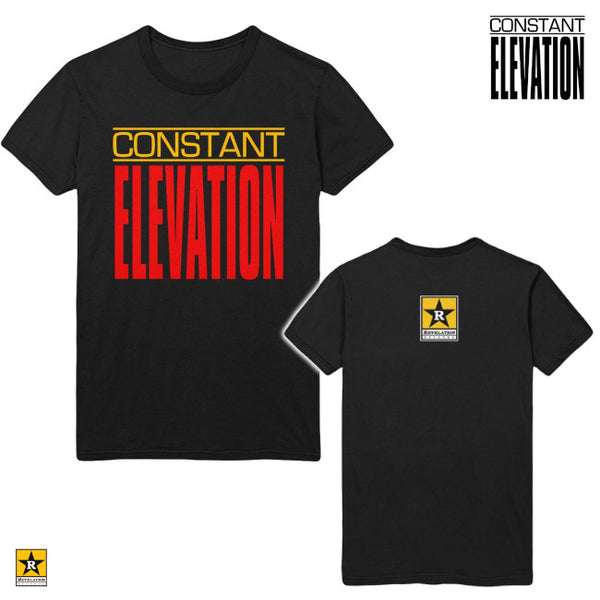 【お取り寄せ】Constant Elevation / コンスタント・エレベイション Logo Tシャツ(ブラック)