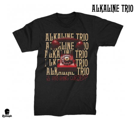 【お取り寄せ】Alkaline Trio / アルカライン・トリオ - Is This Thing Cursed? Tシャツ(ブラック)