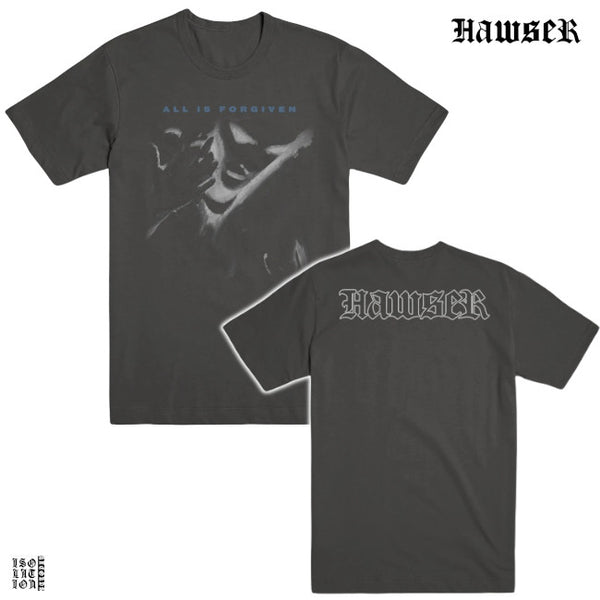 【お取り寄せ】Hawser / ホーサー - ALL IS FORGIVEN Tシャツ(チャコールグレー)