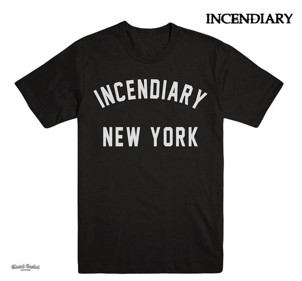 【お取り寄せ】Incendiary / インセンダイアリー - New York Tシャツ(ブラック)