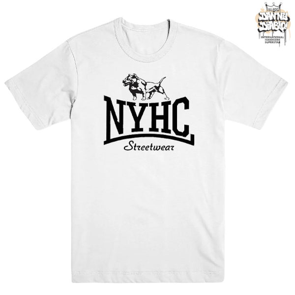 【お取り寄せ】NYHC Streetwear / Danny Diablo / ダニー・ディアブロ - Pitbull NYHC Tシャツ(ホワイト)