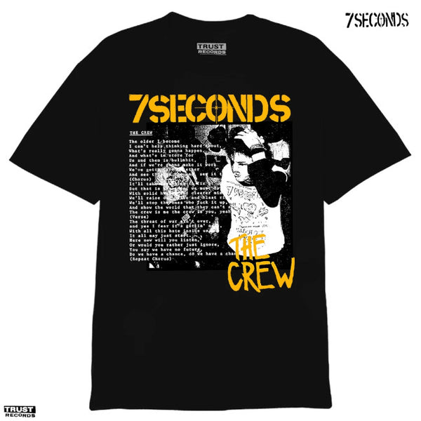 【お取り寄せ】7Seconds /セブン・セカンズ - HEAD HOLD Tシャツ(ブラック)