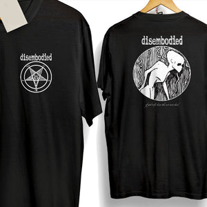【お取り寄せ】Disembodied / ディセンボディード - IF GOD ONLY KNEW Tシャツ(ブラック)