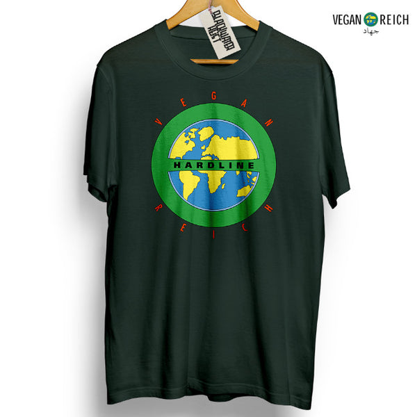 【お取り寄せ】Vegan Reich / ヴィーガン・リッチ - HARDLINE Tシャツ(グリーン)