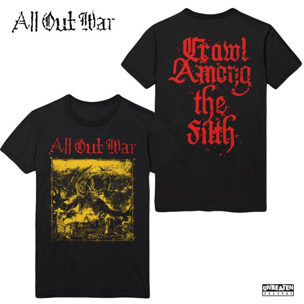 【お取り寄せ】All Out War / オール・アウト・ウォー - Devil Tシャツ(ブラック)