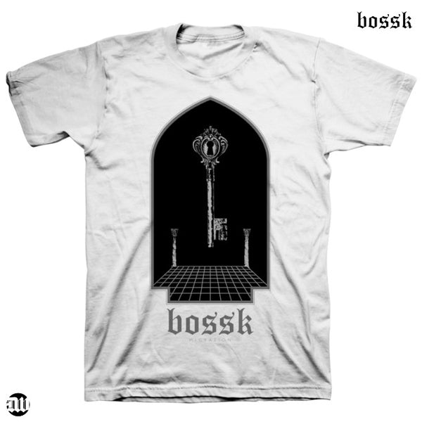 【お取り寄せ】Bossk / ボスク - MIGRATION KEY Tシャツ(ホワイト)