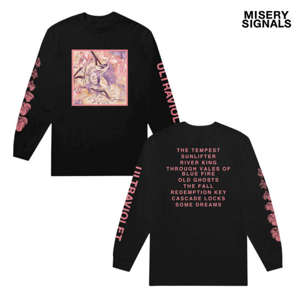 【お取り寄せ】Misery Signals / ミザリー・シグナルズ - Ultraviolet Album ロングスリーブ・長袖シャツ(ブラック)