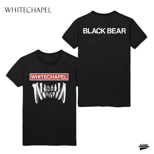 【お取り寄せ】Whitechapel / ホワイトチャペル - Black Bear Tシャツ(ブラック)