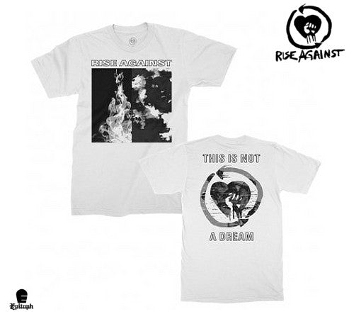 【お取り寄せ】Rise Against / ライズ・アゲインスト - This Is Not A Dream Tシャツ (ホワイト)