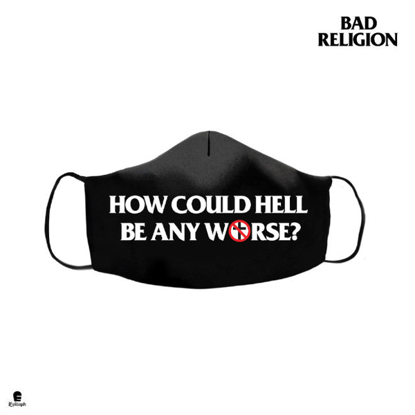 【お取り寄せ】Bad Religion / バッド・レリジョン - How Could Hell Be Any Worse マスク(ブラック)